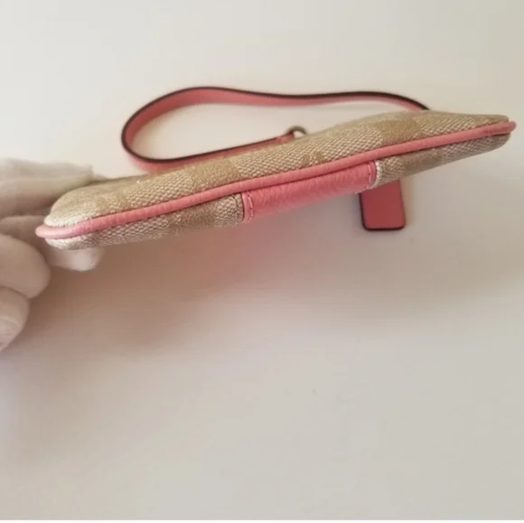 Coach Embossed Wristlet - Picture 6 of 9